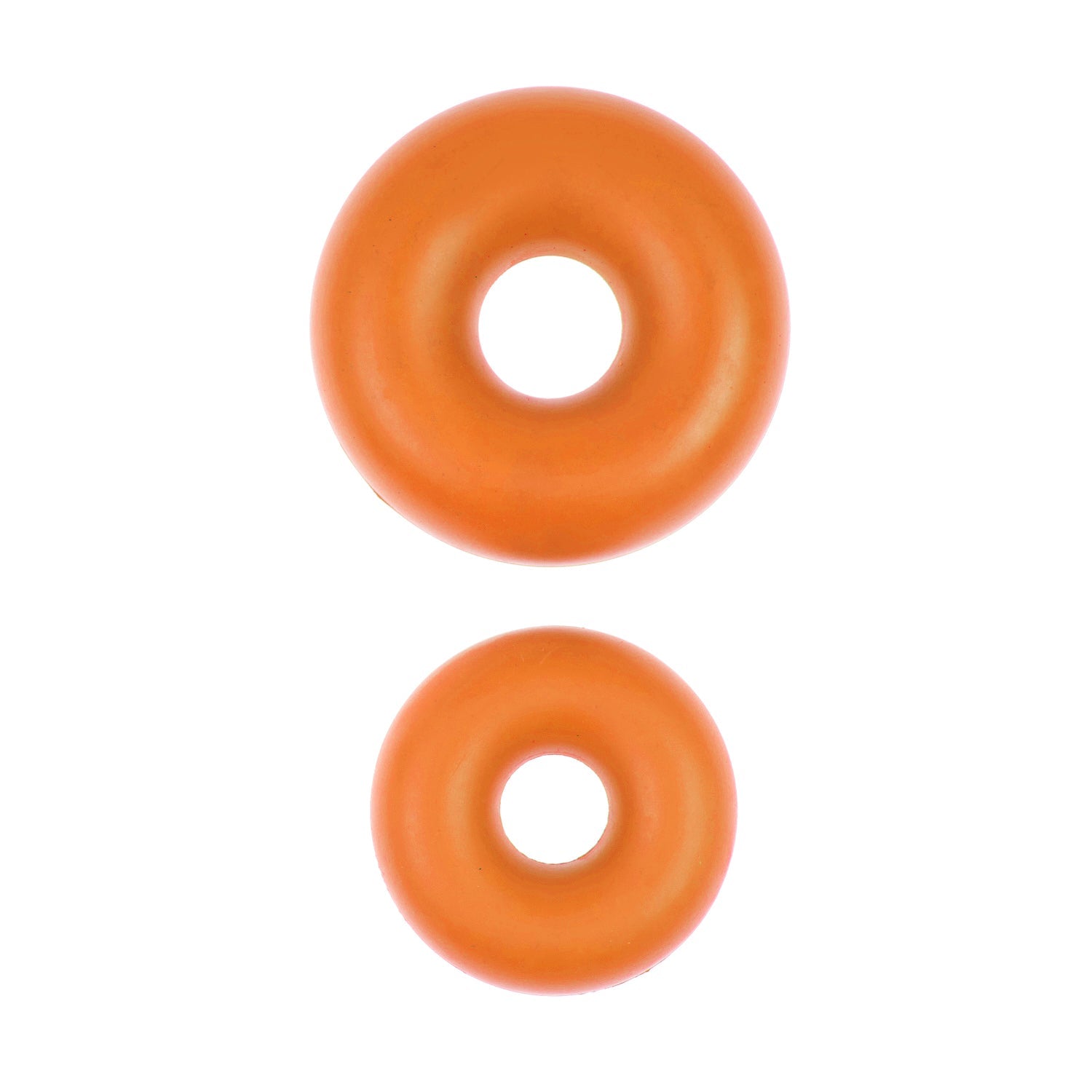 Jouet pour chien en forme de beignet en caoutchouc